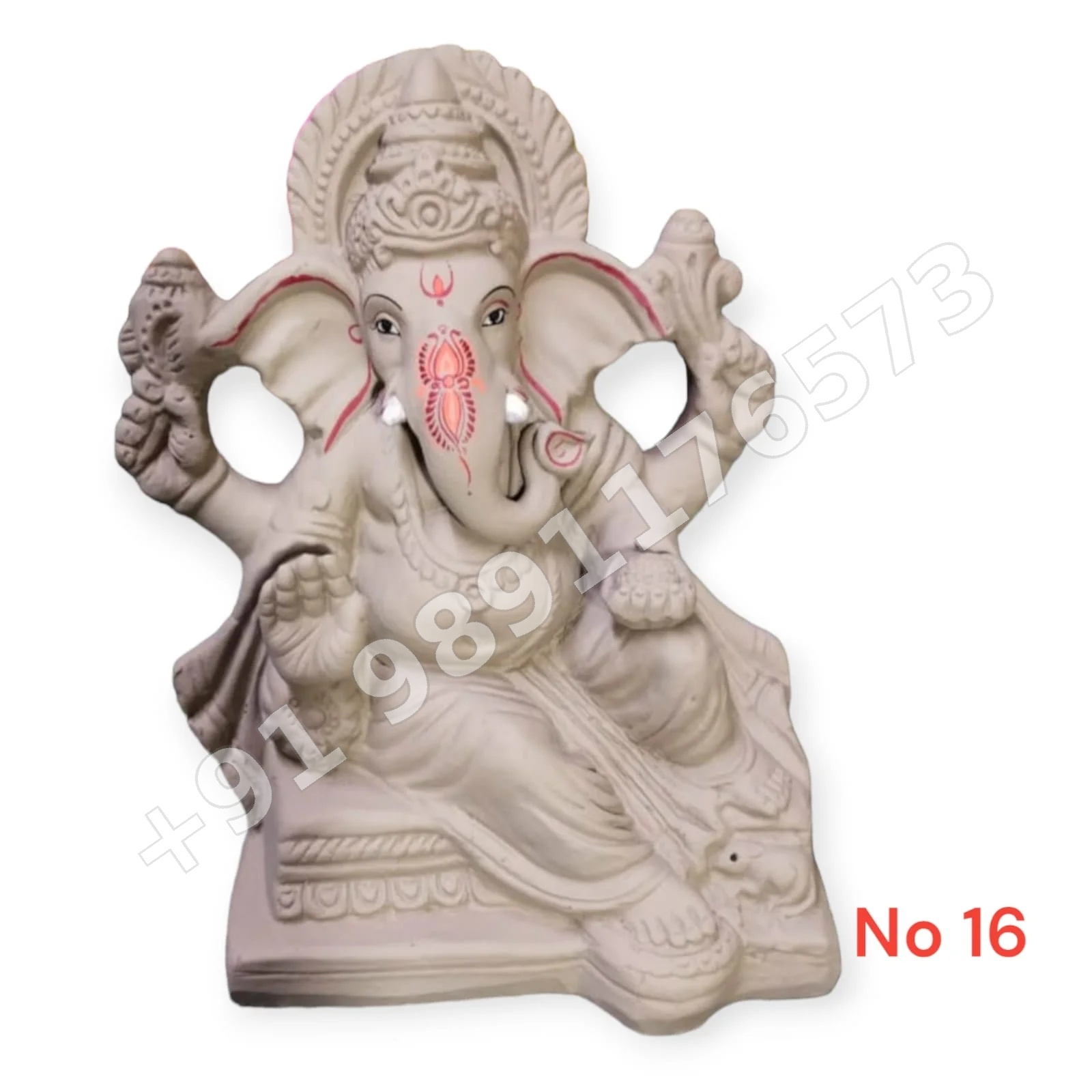 TERRACOTTA CLAY GANESHA